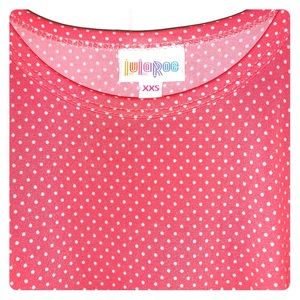 XXS Lularoe Maria Bubblegum pink
